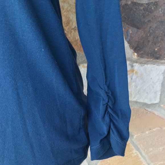 Deep Teal Top - Petite M - Picture 2 of 7